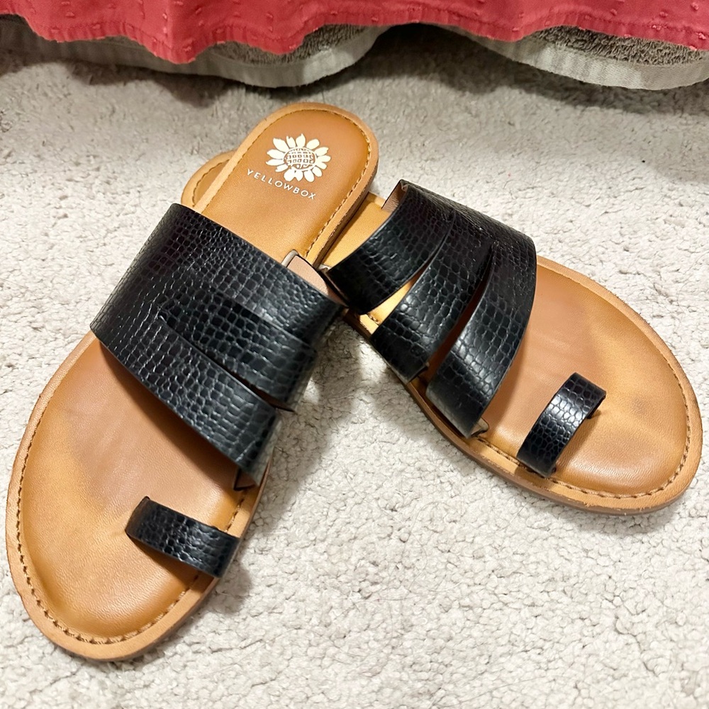 Yellowbox women’s sandals, barely worn